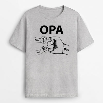 Opa & Wir™ – Personalisiertes T-Shirt für Opa