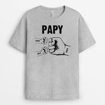 Opa & Wir™ – Personalisiertes T-Shirt für Opa