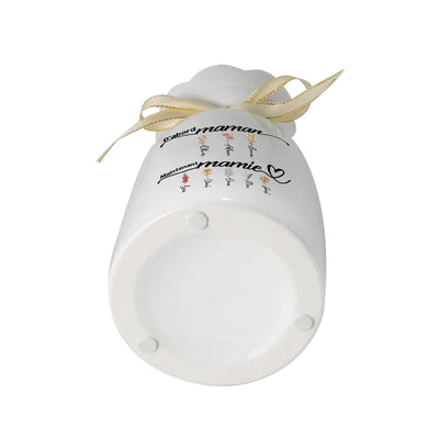 Personalisierte Familienvase Zuerst Mama™ aus Keramik