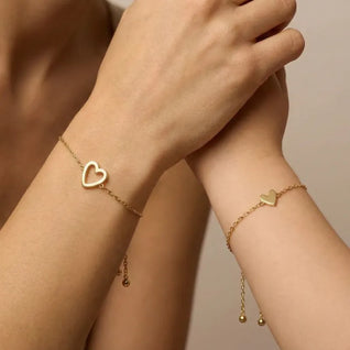 Herzensband™ – Partnerarmbänder mit Herzen