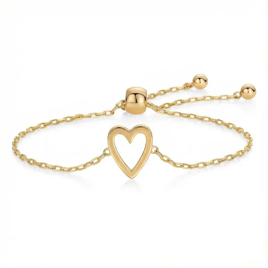 Partnerarmbänder mit Herzen