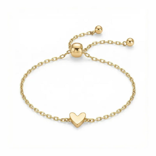 Partnerarmbänder mit Herzen