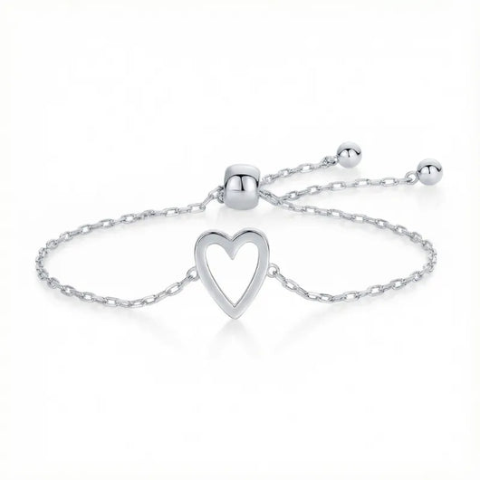 Partnerarmbänder mit Herzen