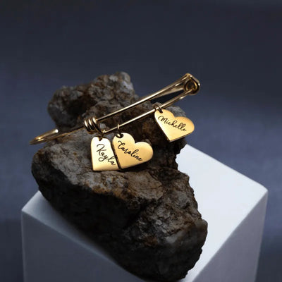 Herzensband™ – Armband mit personalisierten Herzen