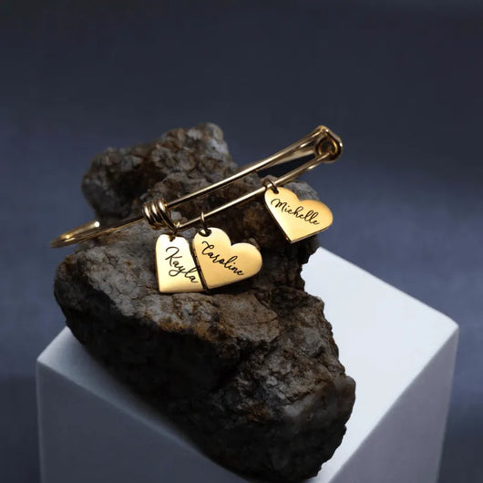 Herzensband™ – Armband mit personalisierten Herzen