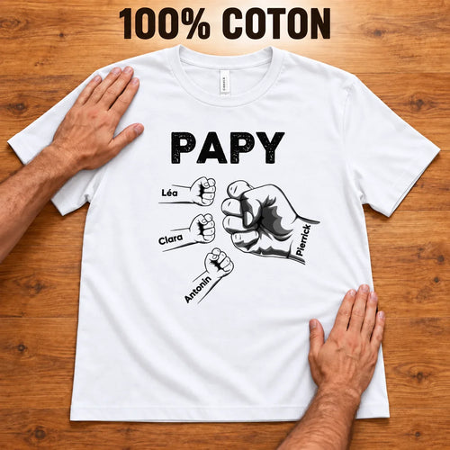 Opa & Wir™ – Personalisiertes T-Shirt für Opa