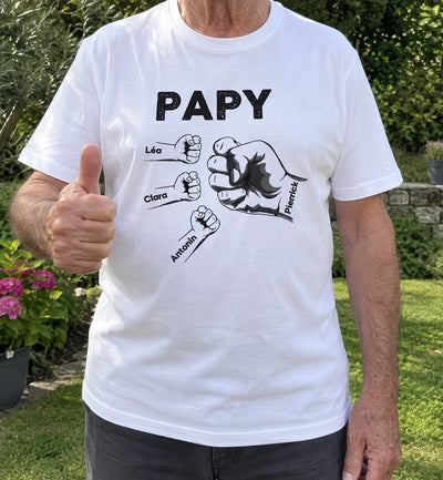 Opa & Wir™ – Personalisiertes T-Shirt für Opa