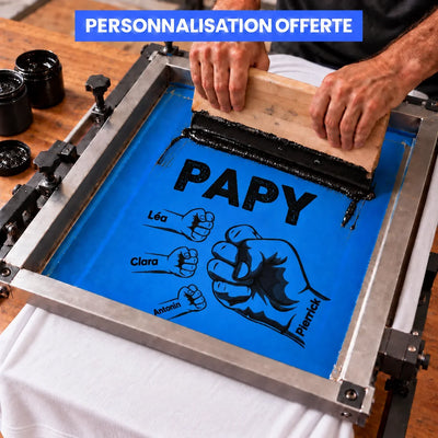 Opa & Wir™ – Personalisiertes T-Shirt für Opa
