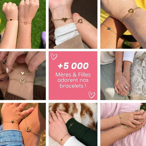 Herzensband™ – Partnerarmbänder mit Herzen