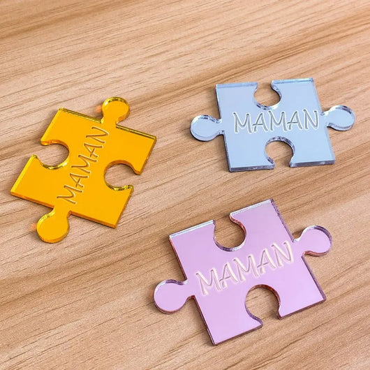 Für Mama™ – Personalisierter Familien-Puzzle-Rahmen