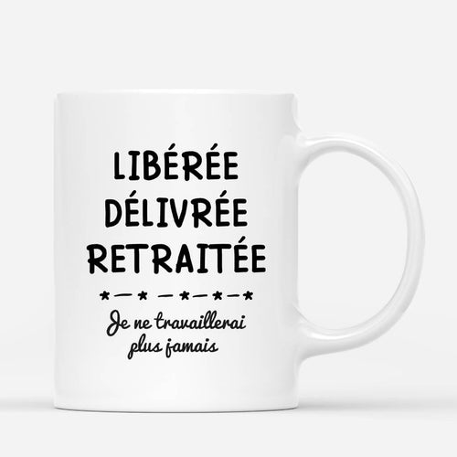 Endlich Rente™ – Personalisierte Tasse zum Ruhestand