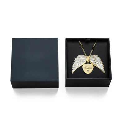 Angel™ – Schutzengel-Halskette mit personalisierter Gravur