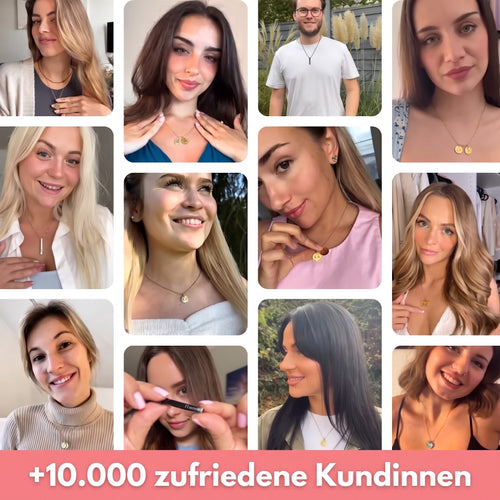 Ewiges Band™ – Erinnerungskette mit Name und Datum