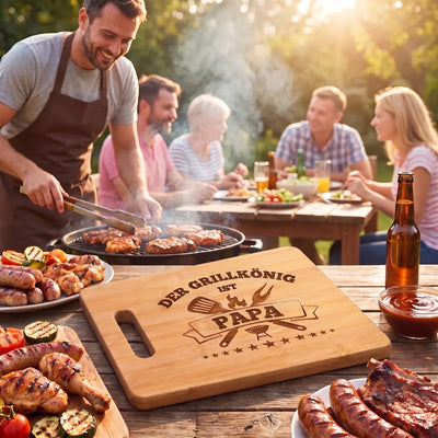 Grillkönig™ – Grillbrett zum Vatertag