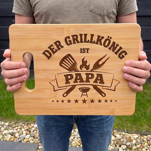 Grillkönig™ – Grillbrett zum Vatertag