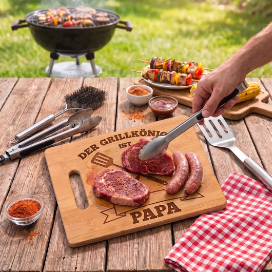 Grillkönig™ – Grillbrett zum Vatertag