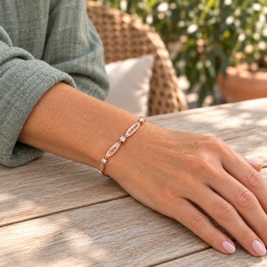 Personalisiertes Armband Liebesbande™ mit gravierten Vornamen