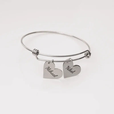 Herzensband™ – Armband mit personalisierten Herzen