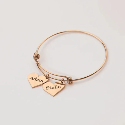Herzensband™ – Armband mit personalisierten Herzen