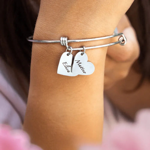Herzensband™ – Armband mit personalisierten Herzen