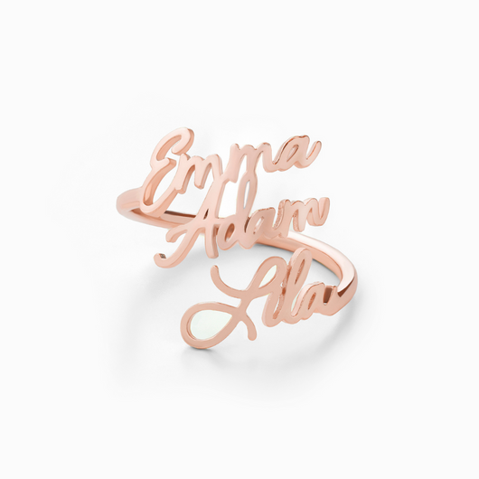 Amorea™ – Personalisierter Ring mit Namen