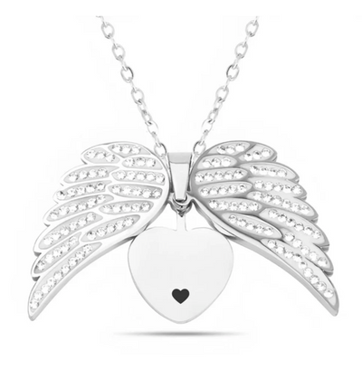 Angel™ – Schutzengel-Halskette mit personalisierter Gravur