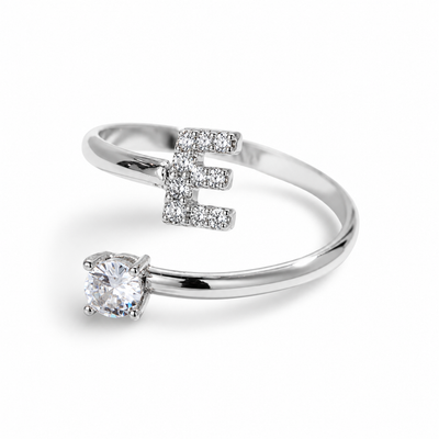Versprechen™ – Verstellbarer Initialen-Ring