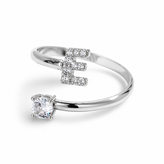 Versprechen™ – Verstellbarer Initialen-Ring