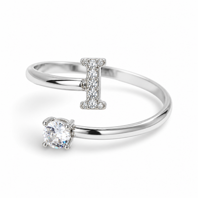 Versprechen™ – Verstellbarer Initialen-Ring