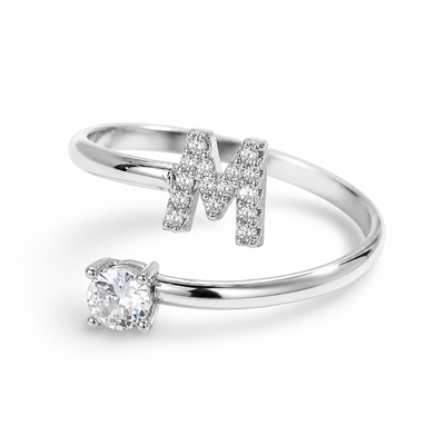 Versprechen™ – Verstellbarer Initialen-Ring