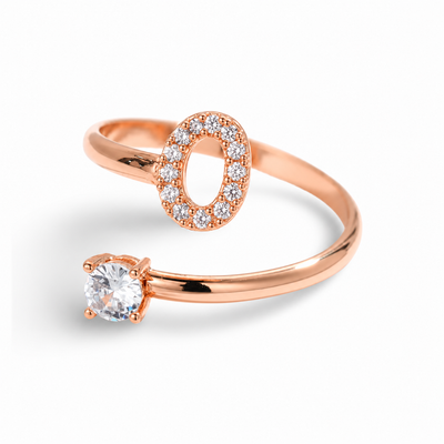 Versprechen™ – Verstellbarer Initialen-Ring