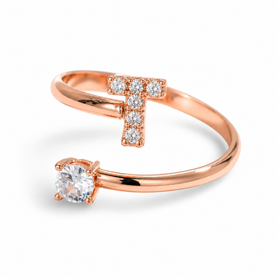 Versprechen™ – Verstellbarer Initialen-Ring