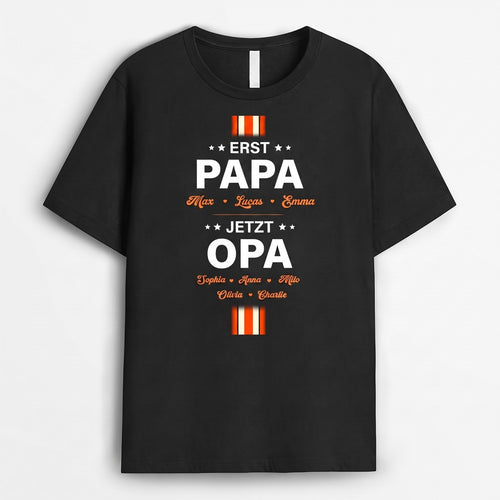 Vor allem Papa™ – Personalisiertes T-Shirt zum Vatertag