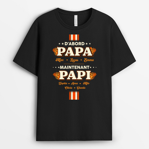 Vor allem Papa™ – Personalisiertes T-Shirt zum Vatertag