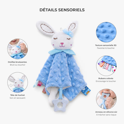 Kuschelino™ – Personalisiertes Kuscheltier für Babys