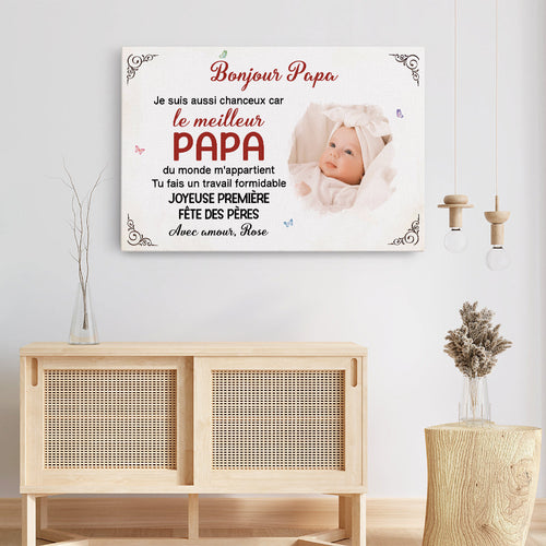 Hallo Mama™ – Personalisierte Leinwand für Mama