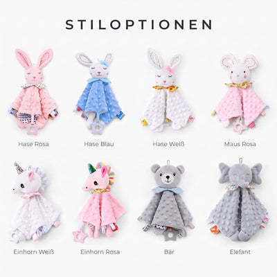 Kuschelino™ – Personalisiertes Kuscheltier für Babys
