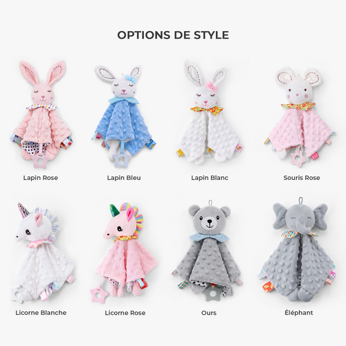 Kuschelino™ – Personalisiertes Kuscheltier für Babys
