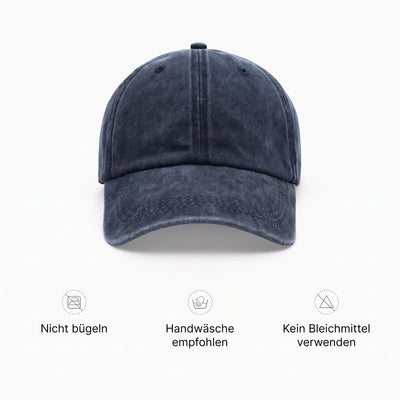 Personalisierte Kappe Rentnerpapa™ mit Papa-Figur und Vornamen