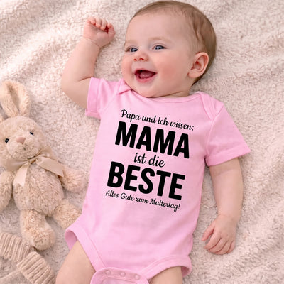 Personalisierter Babybody für Mama