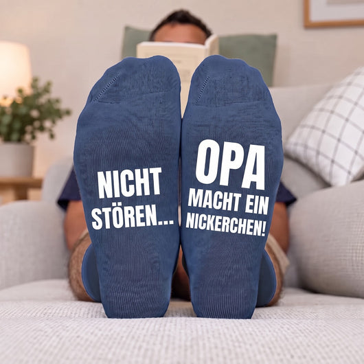 Personalisierte Socken für Opa