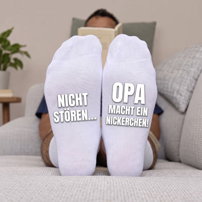 Personalisierte Socken für Opa