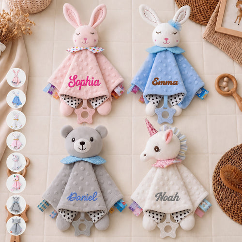 Kuschelino™ – Personalisiertes Kuscheltier für Babys