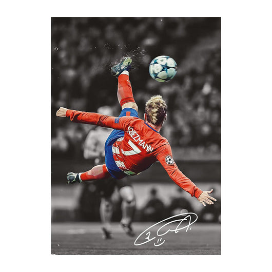 Fußballspieler-Poster