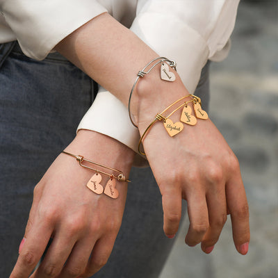 Herzensband™ – Armband mit personalisierten Herzen