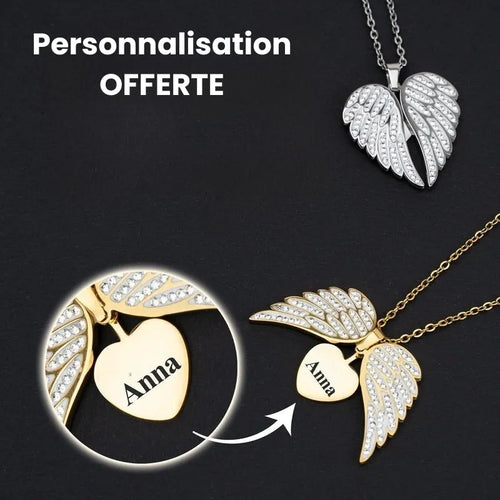 Angel™ – Schutzengel-Halskette mit personalisierter Gravur