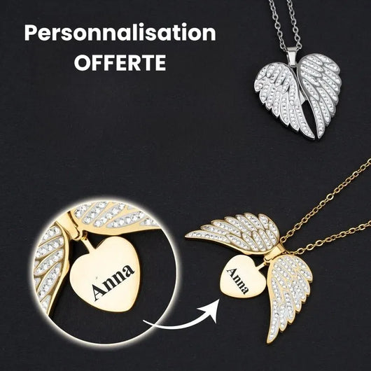 Angel™ – Schutzengel-Halskette mit personalisierter Gravur