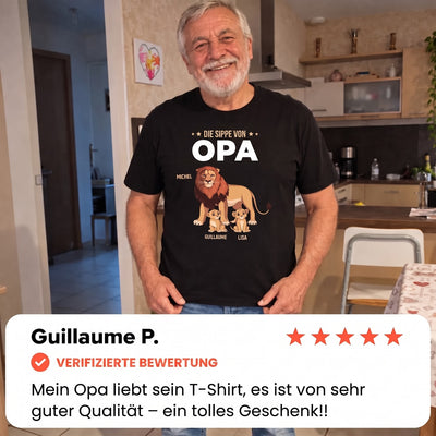 Opas Rasselbande™ – Personalisiertes T-Shirt