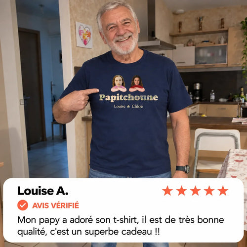 Team Opa™ – Personalisiertes T-Shirt