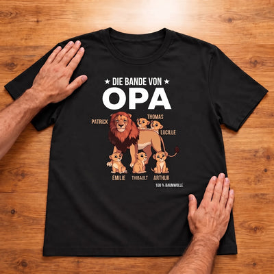 Opas Rasselbande™ – Personalisiertes T-Shirt